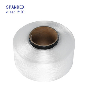 Fil de spandex brillant transparent de qualité AA 210D, épais, <span class=keywords><strong>Daniel</strong></span>, haute élasticité, pour tissu tricoté à la machine circulaire - Product Image 1