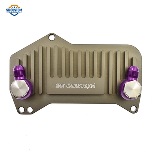 VW Audi Golf DSG için 7 hız DQ500 DQ381 şanzıman yağ soğutma sistemi yağ filtresi adaptörü - Product Image 1
