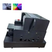 Imprimante à plat UV Vanish format A4, tête d'impression CMYKWV XP600, nouvelle imprimante d'étiquettes pour coques de téléphone, verre, acrylique, métal, plastique brillant