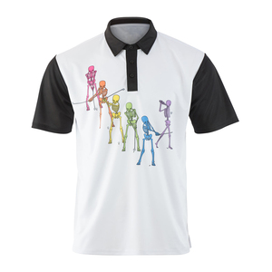 Polos de Golf de Alta Calidad, Diseño Camuflado, Secado Rápido, Corte Ajustado, Unisex, con Logotipo Personalizado - Product Image 3