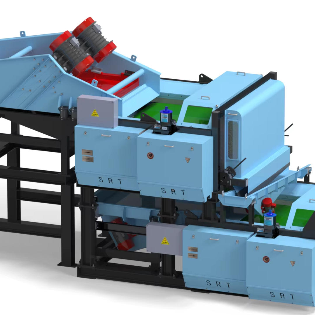 Eddy Current Separator PCB Scrap Recycling Machine Aluminum Copper Zinc PVC Sorter New Product 2025