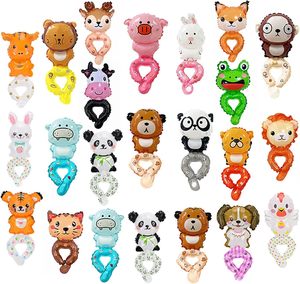 Wholesale Mini Cartoon Wristband Foil <b>Balloons</b> Wearable Street Promotion Graduation Chinese New Year Birthday <b>Party</b> Favors - Product Image 1