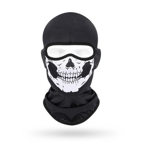 Pasamontañas transpirable de secado rápido para hombres y mujeres, ciclismo al aire libre, protección solar, bufanda de cuello de Calavera, Digital Common - Product Image 6