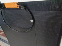 Panneau solaire semi-flexible ETFE 80W pour camping-car, caravane, systèmes d'énergie solaire