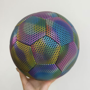 Balón de Fútbol Reflectante, Promoción de Marca, Recuerdos de Partidos de Fútbol, Moda Urbana, Juego Nocturno, Compra al por Mayor, Alta Calidad de Fábrica - Product Image 1