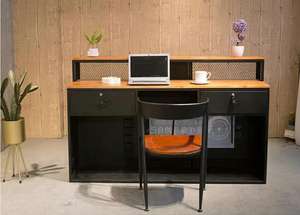 Mostrador de barra LED de nuevo diseño personalizado para edificio de oficinas para cafetería Bar y club nocturno Diseño de mostrador - Product Image 5