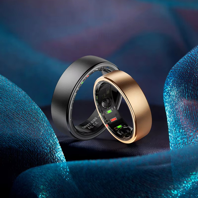 Smart Ring Health & Fitness Tracker for Women with Heart Rate Sleep Monitoring Waterproof (5 ATM) Titanium Alloy
