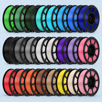 Filament PLA de haute précision 1,75 mm 1 kg, 10 rouleaux de 335 m de long, plastique flexible pour impression 3D, moulage, plusieurs couleurs