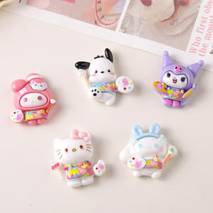 <span class=keywords><strong>Peintre</strong></span> Résine Charmes Sanrios Dessin Animé Mignon Kawaii DIY Décor En Gros pour Téléphone Cas Pince À Cheveux Slime - Product Image 4
