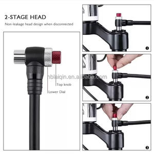 <span class=keywords><strong>BETO</strong></span> ปั๊ม400psi แรงดันสูงระงับส้อม, ปั๊มลมแรงกระแทกสำหรับจักรยานเสือภูเขาจักรยานเสือหมอบจักรยานปั๊มมือปั๊มวัดพลาสติก - Product Image 4