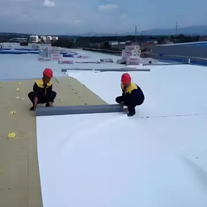 Nieuwe moderne design zelfklevende 60 mil TPO waterdichte membraanrol met 2 jaar garantie voor ondergrondse constructies - Product Image 5