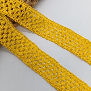 1.0cm Elastic Hollow Lace Spandex/Nylon Jacquard <b>Webbing</b> Trim Lace for Clothing Accessories Curtains Home Textile Bags & Shoes - Product Image 5