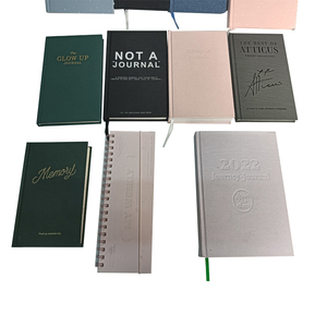 Luxury Hardcover <strong>Softcover</strong> Linen Fabric <strong>Notebook</strong> Journal Planner Diary Agenda with Embossed Logo &amp; Hot Stamping <strong>Custom</strong> Printing - Product Image 3