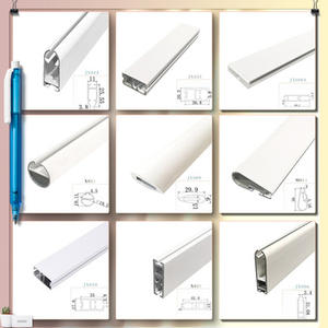 JX010 Produits les plus vendus Fourniture directe du fabricant Accessoires de stores à enrouleur <span class=keywords><strong>en</strong></span> gros Rail inférieur de rail inférieur - Product Image 4