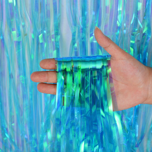 Fringe Cortina Contexto metálico Tinsel Folha Cortinas Fundo para Photo Booth Aniversário Casamento Baby Shower Festa Decorações - Product Image 3