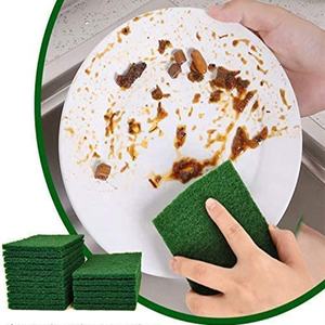 Tappetino abrasivo resistente per pulire la cucina in spugna per miscelare etichette private - Product Image 5