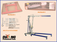 Moteur de voiture robuste, 2 tonnes, (N.w:112kg), grue de bonne qualité