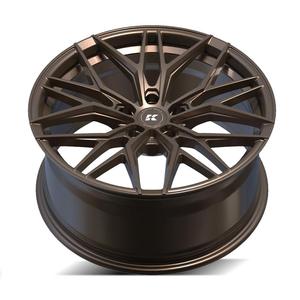 Rines de Aleación Kipardo en Oferta, Personalizados 18x8.5 5x112, Fabricados con Tecnología Flow Formed, Color Negro Hiperbrillante para Audi A4 A5 VW Passat Mercedes Clase C - Product Image 4