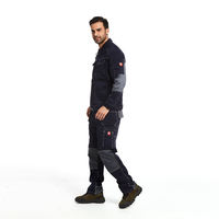 Ensemble de vêtements de travail mécanique personnalisés, veste utilitaire cargo + pantalon, atelier d'usine, protection du travail, combinaison de travail