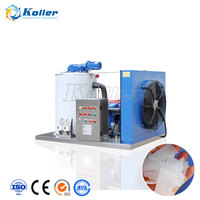 Machine à glace en flocons Koller Industrial Fresh Water 2 tonnes 380V, puissance personnalisable