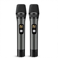Systèmes de microphones sans fil professionnels pour scène, karaoké, microphone sans fil portable pour chant, événements festifs