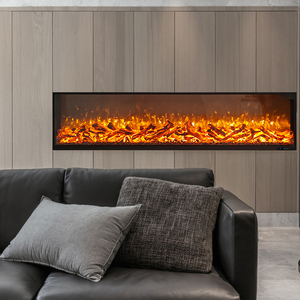 Caminetto Elettrico Personalizzato <span class=keywords><strong>in</strong></span> Stile Moderno Minimalista con Funzione di Riscaldamento, Colore della Fiamma Regolabile per Uso Domestico - Product Image 3