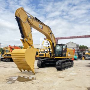 Excavatrice d'occasion Cat350 du Japon à bas prix, machine de terrassement de 50 tonnes, excavatrice d'occasion Cat 350 à vendre, jaune - Product Image 2