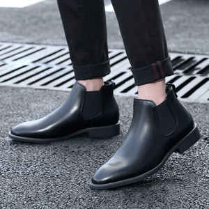 Botas Chelsea de Alta Gama para Boda, Botas Chelsea Ligeras para Hombre, Botas Chelsea de Cuero para Hombre - Product Image 1