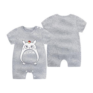ชุดรอมเปอร์เด็กออร์แกนิคผ้าฝ้ายลายการ์ตูน ขายส่งเสื้อผ้าเด็กจากโรงงานผู้ผลิตในจีน - Product Image 6