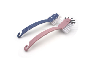 ISO9000 Fabrik kleine Scrub ber Bürste Geschirrs pül küche Geschirr bürste, schlanke Griff Geschirr reinigungs bürste, 2asst - Product Image 5
