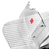 Nouvelle machine à trancher la viande Hualing semi-automatique - 300L, lame en acier inoxydable de 12 pouces, certification ETL pour usage commercial et domestique