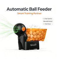 Machine de service automatique de tennis de table intelligente PUSUN Dora, contrôlable par application, robot d'entraînement de ping-pong intelligent pour la pratique individuelle à domicile en intérieur