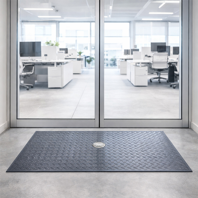 Automatic Door Weight Detection Sensor Wireless PVC Carpet Floor Pressure Sensing Mat CANBO 256W