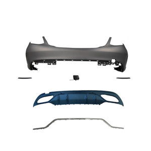 Kit Completo di Paraurti Posteriori per <span class=keywords><strong>Mercedes</strong></span> Benz Classe <span class=keywords><strong>C</strong></span> AMG W205 2058883304 2019 2020 <span class=keywords><strong>2021</strong></span> da Fabbrica Cinese - Product Image 1