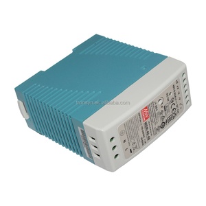 Meanwell Authorization MDR-40-24 40W 24V Single Output Industrial Power Supply Din Rail <b>Plastic</b> <b>Enclosure</b> Voltage Monitor Socket - Product Image 1