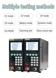 Probador de Carga Electrónica Programable USB de 200W, Mini Probador de Baterías de 1mV/1mA, 8 Funciones de Prueba, Probador de Carga Electrónica para Baterías - Product Image 3