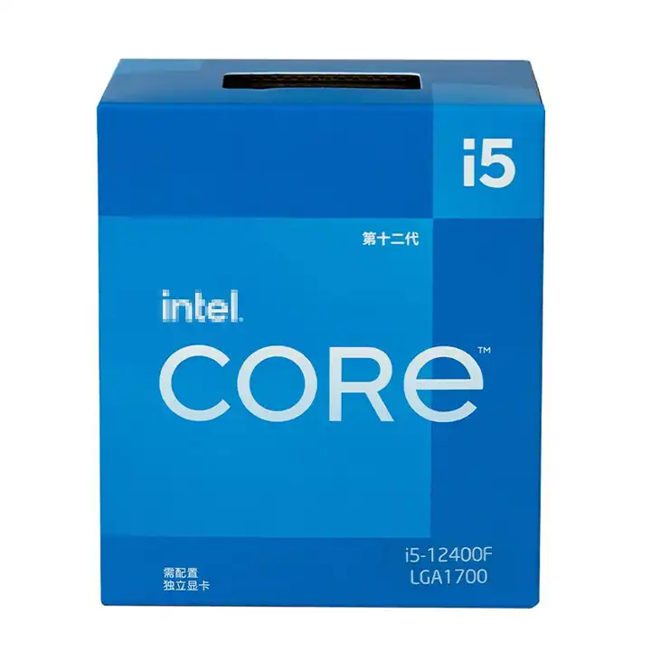 新品未開封 Intel Core i5-12400F CPU Intel Core I5-12400f - 6-Core Desktop Processor up to 4.4 Ghz