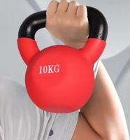 Vente en gros Chine Vente chaude Junshang JS2201 Kettlebell en vinyle 2-20 kg Portable Logo personnalisé Livraison rapide pour la musculation à domicile