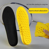 Semelles intérieures sportives en silicone conformes aux normes UE/US, 2 pièces, sensation moelleuse, haute élasticité, absorption des chocs, évacuation de la transpiration, confort anti-odeur