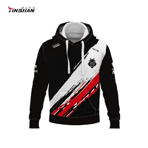 Logo personnalisé chaleur coupe-vent brodé vêtements de sport impression par sublimation sweats à capuche pour hommes pour le travail d'équipe de course