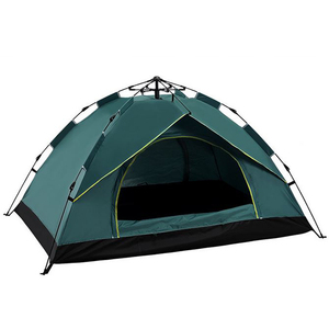 Tente <span class=keywords><strong>de</strong></span> <span class=keywords><strong>camping</strong></span> instantanée automatique pliable pour 3-4 personnes, en tissu Oxford polyester imperméable, pour <span class=keywords><strong>le</strong></span> <span class=keywords><strong>camping</strong></span>, <span class=keywords><strong>la</strong></span> randonnée et <span class=keywords><strong>la</strong></span> plage - Product Image 3