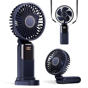 Ventilateur portable haute vitesse sans balais, mini-ventilateur rechargeable pour le bureau et le cou - Product Image 1