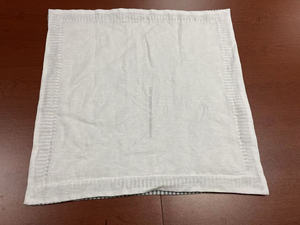 100% thiên nhiên Linen gối Oxford mặt bích Cushion Cover mềm mại và thoải mái 4cm HEM và độ tương phản thiết kế màu sắc - Product Image 3