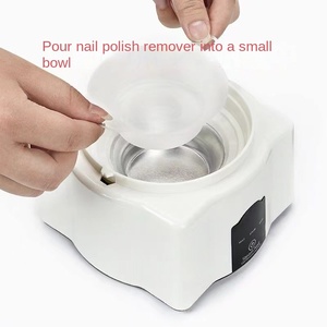 Removedor de uñas de vapor de plástico profesional 36W con control de temperatura de sincronización herramientas de eliminación de pegamento de esmalte de uñas rápido - Product Image 4