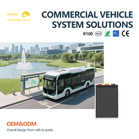 Paket Baterai LiFePO4 C Pack 115.2VDC 35.0kWh 304Ah Paket Lithium Ion IP67 Komunikasi CAN untuk Bus EV
