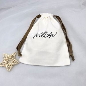 Wholesale Custom Logo Organic Cotton Muslin Sachet Shopping Gift <b>Drawstring</b> <b>Bag</b> Cotton Canvas <b>Drawstring</b> <b>Bag</b> - Product Image 2