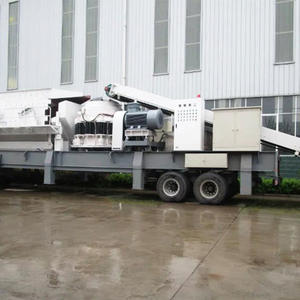 Installation de concassage de granit et de calcaire avec concasseur à cône mobile et crible vibrant - Product Image 3