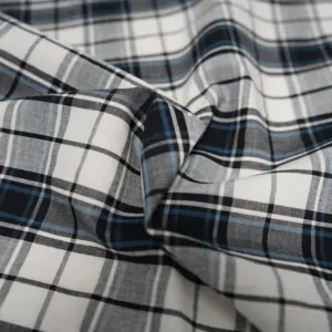 Factory OEM ODM Cheap Wholesale Cotton Fabric Yarn Dyed Checked Fabric For Shirt