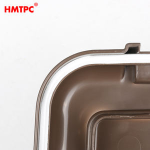 Seau de stockage de nourriture pour animaux de compagnie transparent, léger et compact, écologique, <span class=keywords><strong>facile</strong></span> à nettoyer pour chats et chiens - Product Image 6