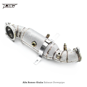 Downpipe di Scarico Boska di Alta Qualità per Alfa Romeo <span class=keywords><strong>Giulia</strong></span>/Stelvio 2.0T 2017-2021, Tubi di Scarico Prestazionali in Acciaio Inossidabile - Product Image 5